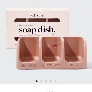 Kitsch Soap dish, Shampoo/Conditioner bars + bags